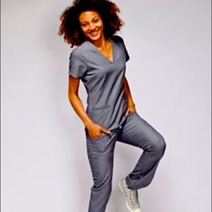 Figs Casma top Graphite size M